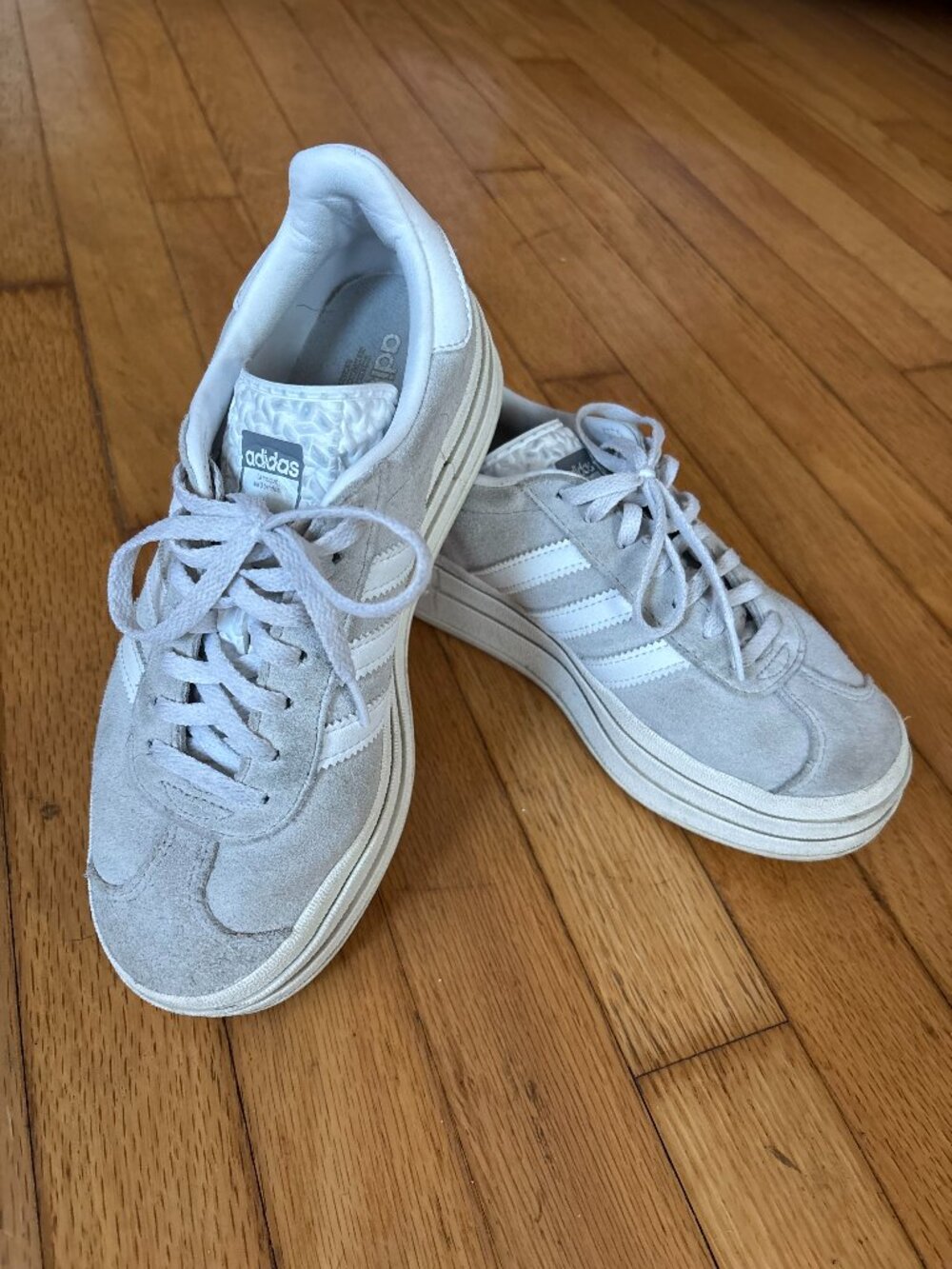 adidas Gazelle Bold, Grey/White
